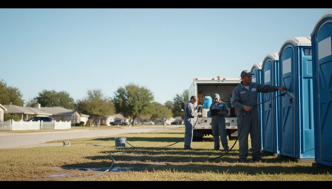 Long-Term Portable Toilet Rental in Littleton, IL near me